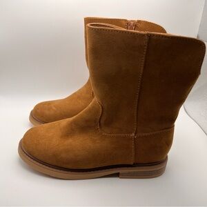 Brown Suede Ankle Boots